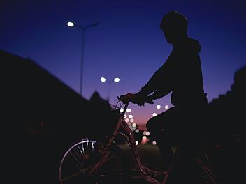 Fahrrad, Nachts