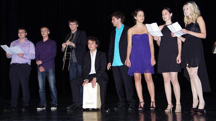 Der Chor des Jack-Steinberger-Gymnasiums.