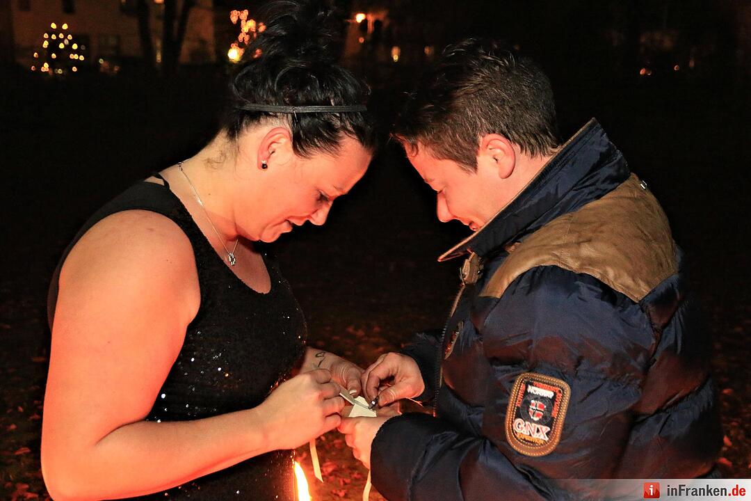 Ela gesteht Stefanie in Burgfarrnbach ihre Liebe