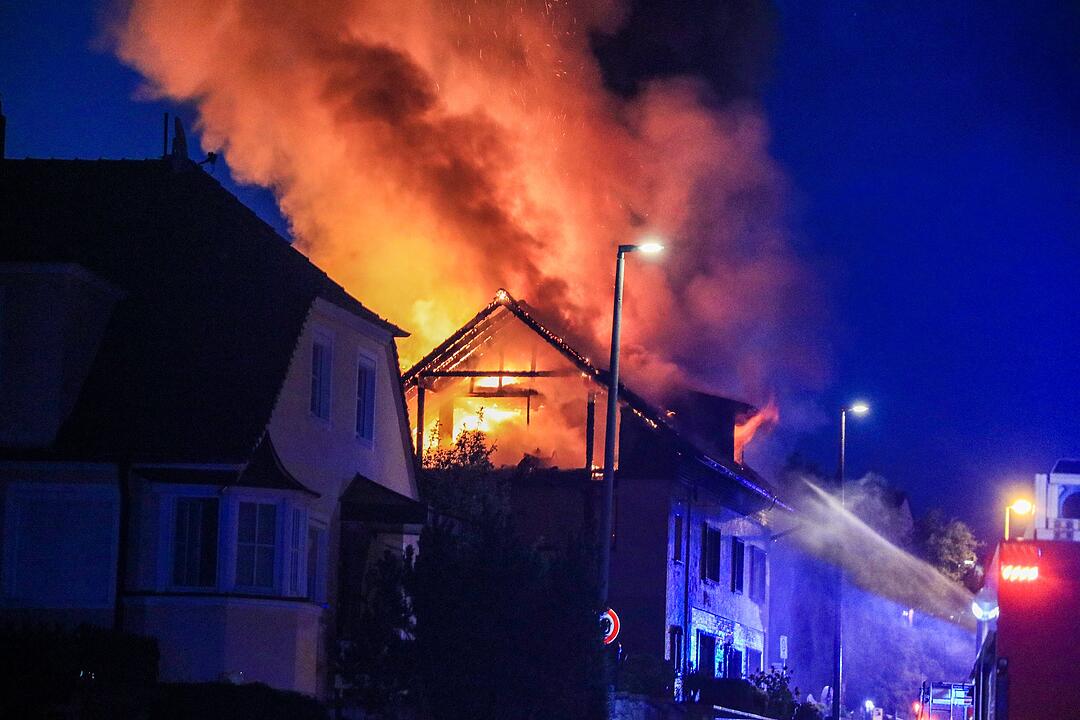 Brand in Frensdorf