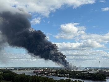 Großbrand in Hamburg