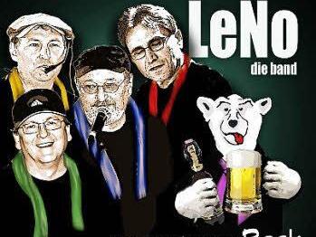 Rockmusik mit fränkischen Texten haben sich (von links) Bernd Buchmaier, Christian Steinlein, Norbert Appel und Winfried Ramming von der Gruppe "LeNo" auf ihre Fahnen geschrieben.