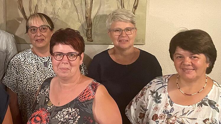 Die Vorstandsmitglieder (von links) Heike Breitenbach, Susanne Nöth, Marga Koch und Marion Vollmuth.
