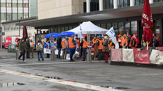 W&uuml;rzburg: EVG-Streik legt Bahnverkehr lahm - auch einzelne Buslinien betroffen