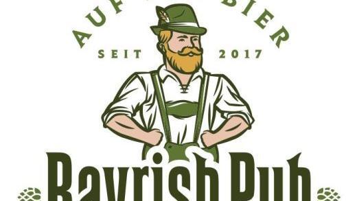 Ein uriger Bayer in Lederhose ziert das Logo des neuen "Bayrish Pub" auf der Mauer.  Foto: Jochen Berger