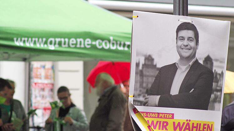 Impressionen vom Bundestagswahlkampf in der Coburger InnenstadtFoto: Christoph Winter