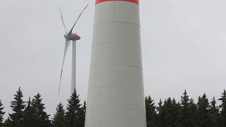 Der "Windpark Hain-Ost" ist genehmigt. Fünf Anlagen sollen dort entstehen. Foto: Archiv/Friedwald Schedel