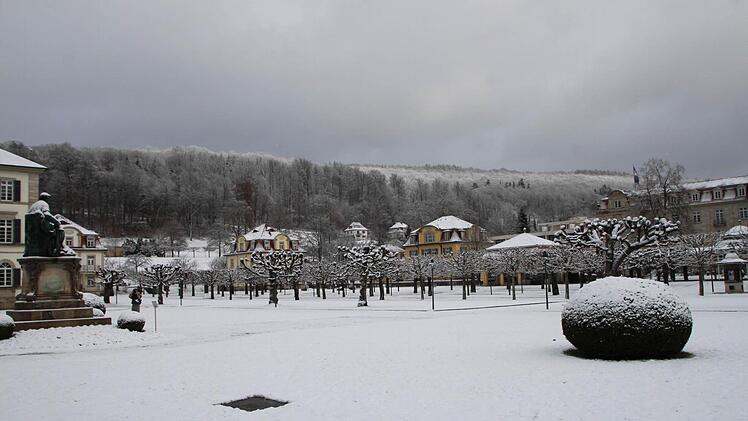 Winter im Staatsbad Bad Brückenau (Januar 2015)Foto: Ulrike Müller