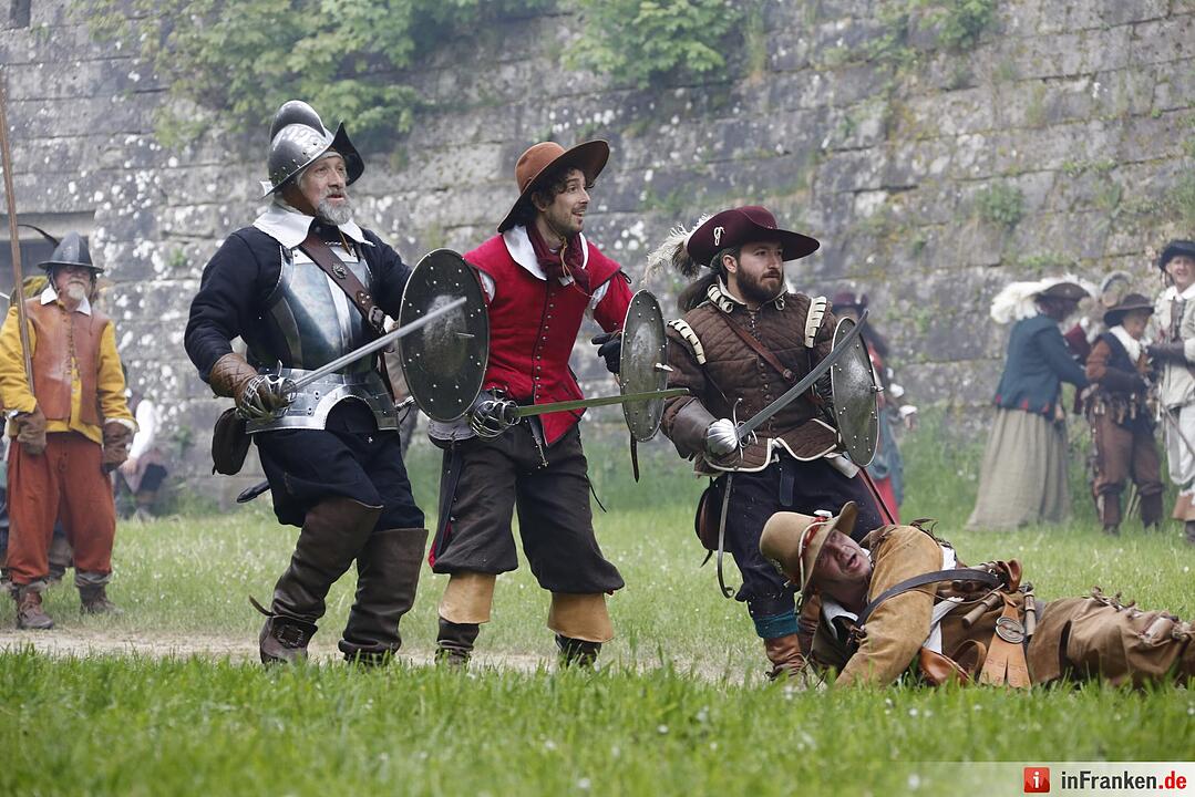 Crana Historica V auf der Festung Rosenberg