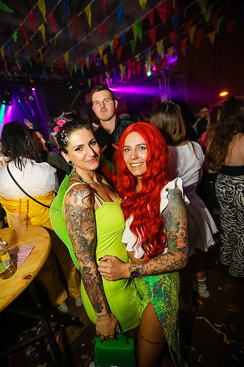 Beste Partystimmung in der Stadthalle