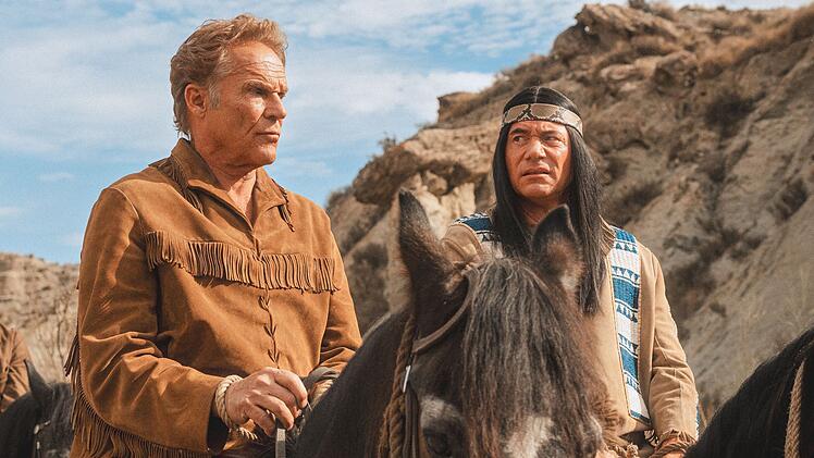 "Raushauen kann man es immer noch": Christian Tramitz und Michael "Bully" Herbig in "Das Kanu des Manitu".