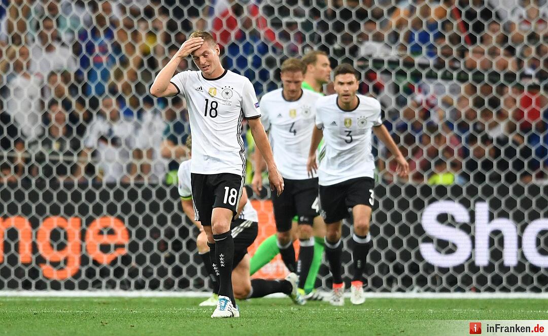 e bittere Niederlage der Deutschen