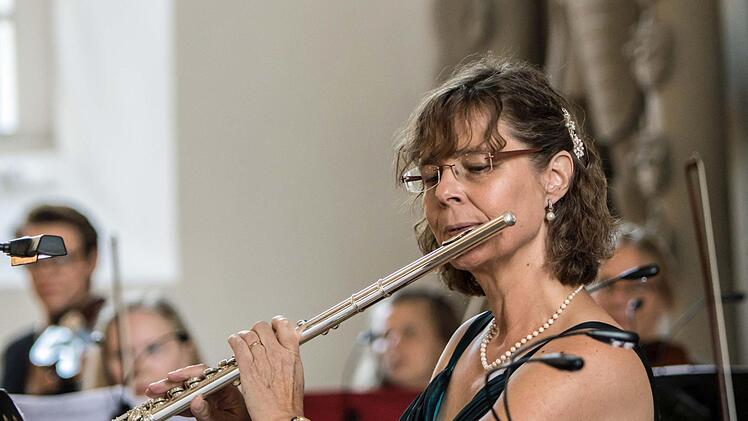 Impressionen von der Ahorner Serenade mit dem Collegium musicum Coburg unter Leitung von Thomas EhrleFoto: Jochen Berger