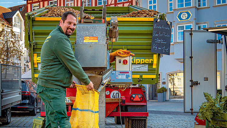 Coburg: Kartoffelmarkt lockt auf den Marktplatz - mit Gewinnaktionen, Angeboten und Co.