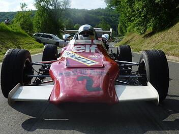 Auch Formel-Fahrzeuge wie dieser Renault stehen in Stübig wieder an der Startlinie. Foto: privat