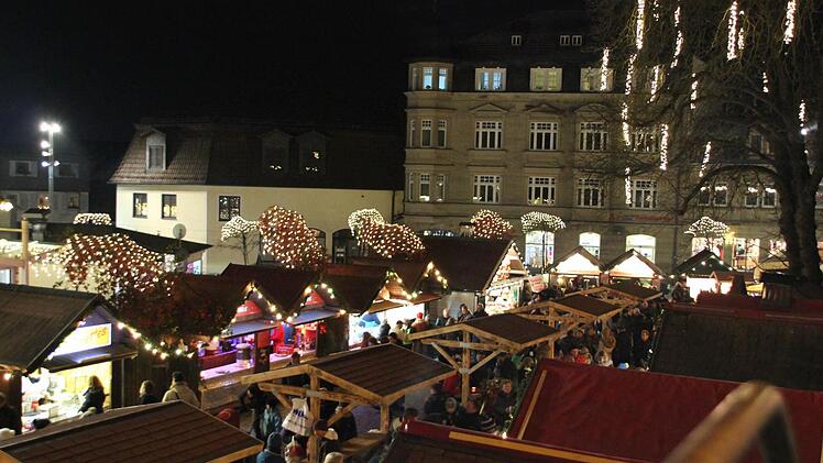 Weihnachtsmarkt Kronach Foto: Friedwald Schedel