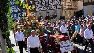 Erntedankumzug in Neubrunn