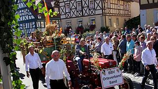 Erntedankumzug in Neubrunn