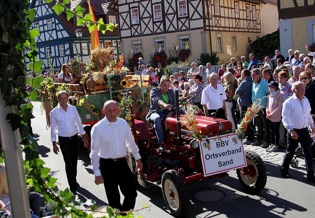 Erntedankumzug in Neubrunn