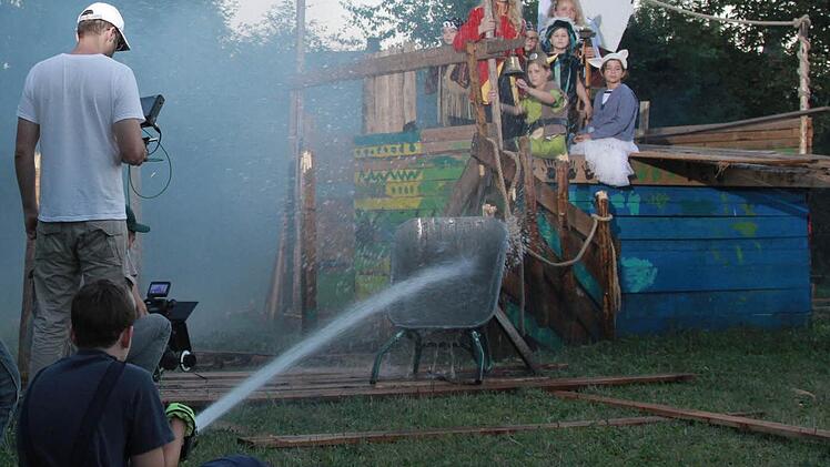 Piratenszene auf dem Aktiv-Spielplatz. Foto: Y-Concepts