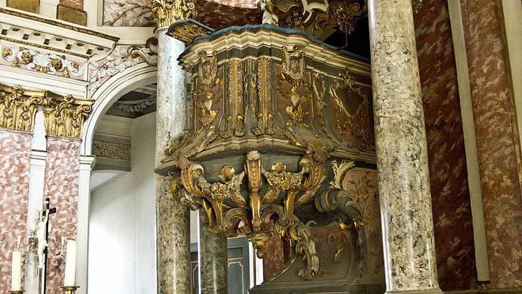 Blick in die Schlosskirche der Coburger Ehrenburg.Foto: Jochen Berger