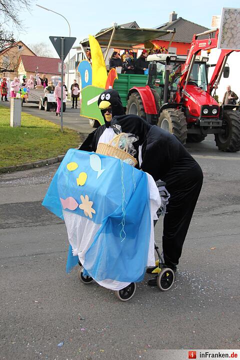 Faschingszug Oberhaid 2016