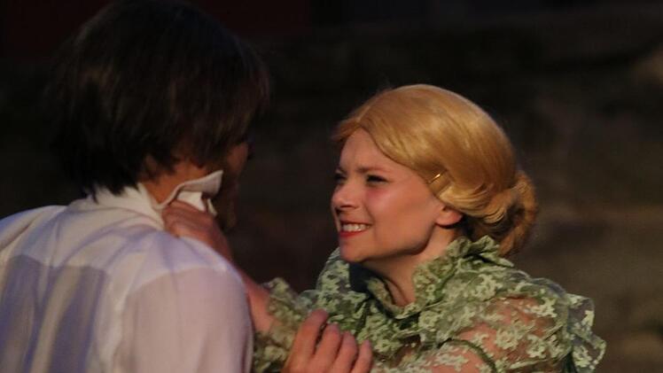 Die Bayerische Rundschau hatte Leser und Kunden an die Naturbühne Trebgast zum Stück "Pygmalion" eingeladen. Foto: Jürgen Gärtner