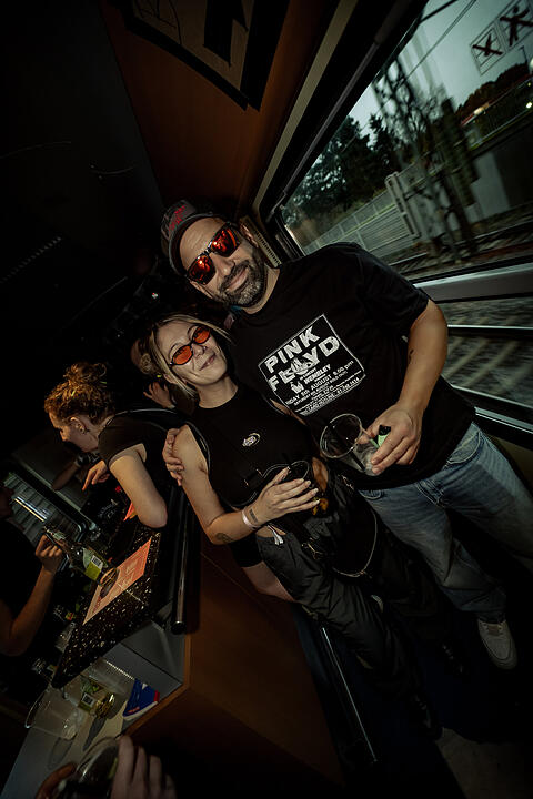 Die beste Party im Zug!