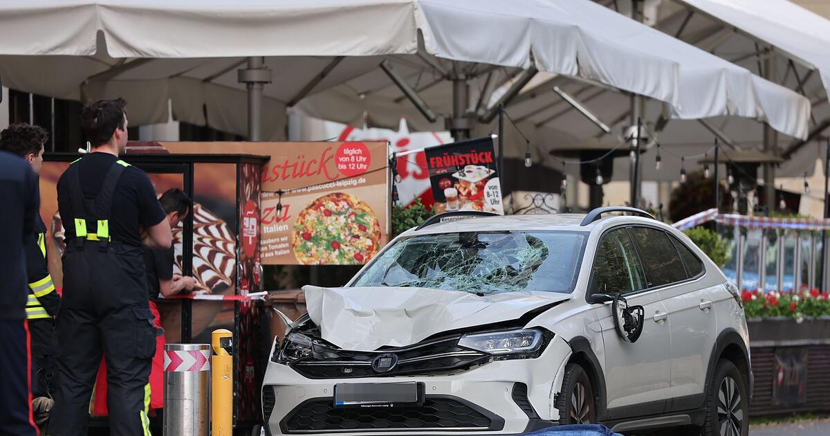 Rampage in Leipzig: How could the perpetrator drive into the pedestrian ...