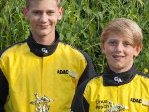 Leon Zwickel und Linus Pusch (von links) haben sich für die Deutsche Meisterschaft in Saarbrücken qualifiziert. Foto: Joshua Augsburg