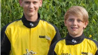 Leon Zwickel und Linus Pusch (von links) haben sich für die Deutsche Meisterschaft in Saarbrücken qualifiziert. Foto: Joshua Augsburg