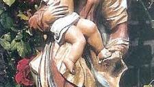 So sieht die Muttergottesstatue aus, die aus der Kreuzkapelle in der Leitsch gestohlen wurde. Foto: sd