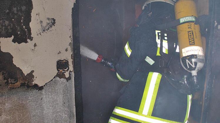 Beim Wohnhausbrand in der Wiesentstraße kam 2011 ein Mensch ums Leben. Foto: Wolfgang Penther FFW Forchheim