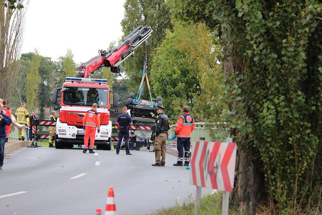 Vermisster Fürther in Auto in Regnitz gefunden