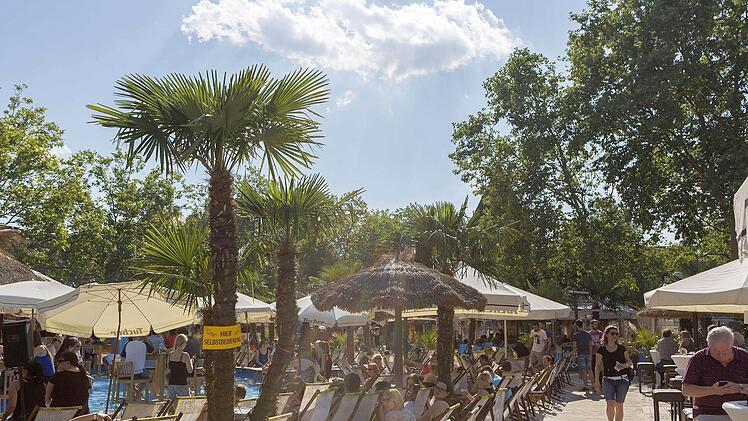 Stadtstrand in Nürnberg