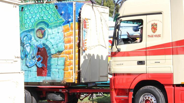 Abbau beim Freischießen. Foto: Marco Meißner