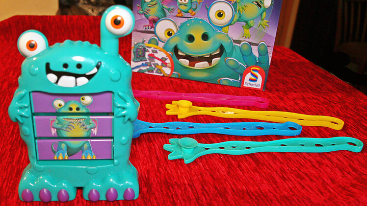 Das Kinderspiel „Monsterjäger“ im Test: Turbulente Jagd mit der Monster-Mischmaschine