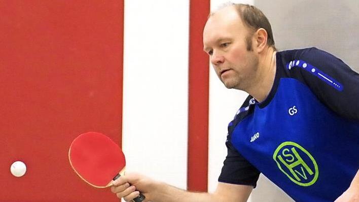 Am 9:6-Sieg des SV Hummendorf gegen den TTC Köditz war Gerald Schneider mit dem Gewinn seiner beiden Einzel beteiligt.  Foto: Hans Franz