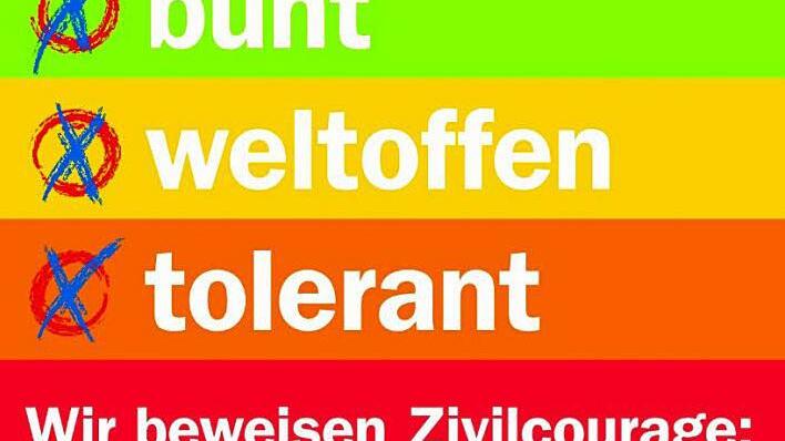 Das Plakat des Netzwerks.