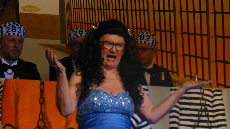 Iris Scheit als Cecilia Bartoli. Foto: Ahnert