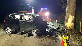 19-Jähriger aus dem Landkreis Fürth prallt mit Auto gegen Baum und stirbt
