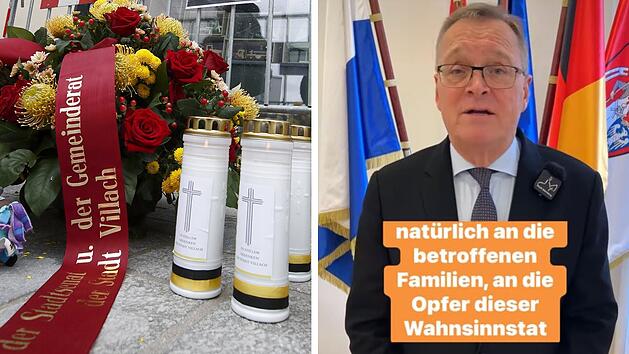 Villach: Tödlicher Messerangriff in Bamberger Partnerstadt - "Wahnsinnstat"