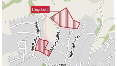 Die beiden Baugebiete liegen an der Kirschenallee.