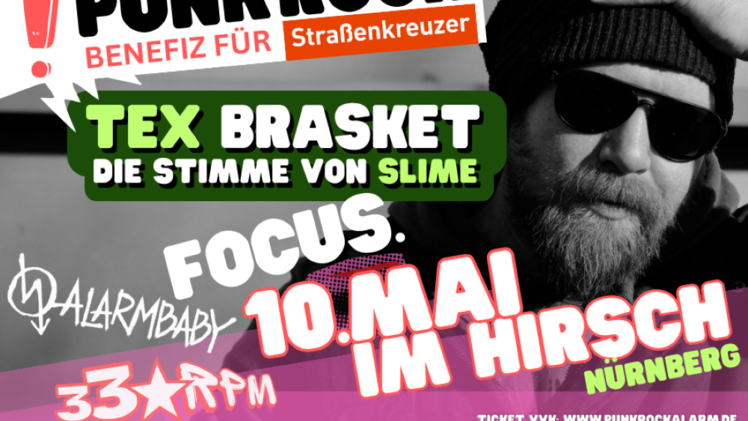 Nürnberg: Konzert mit bekanntem Rock-Sänger im "Hirsch" - für den guten Zweck