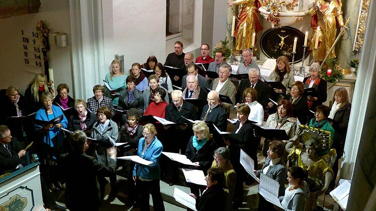 Der "Chor St. Johannes Trebgast", wie sich der Kirchenchor jetzt nennt. Foto: Dieter Hübner