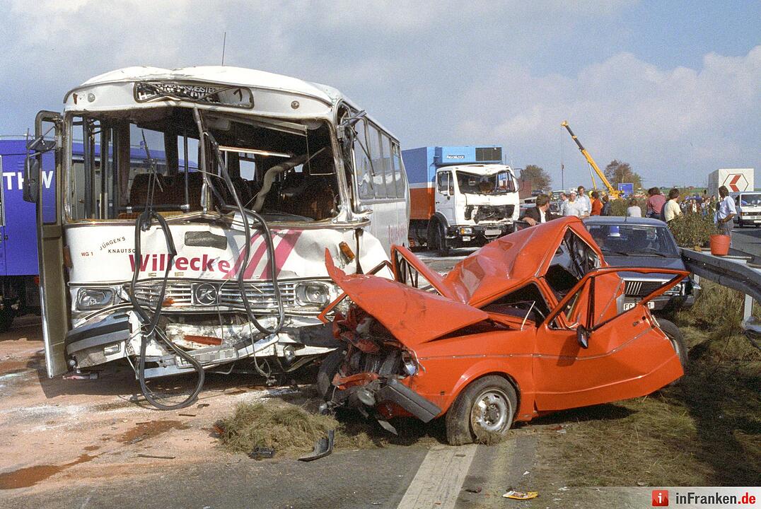 Massenkarambolage vor 25 Jahren