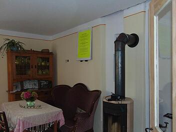 Die gute Stube des umgebauten Egloffsteiner Spörl-HausesFotos: Petra Malbrich