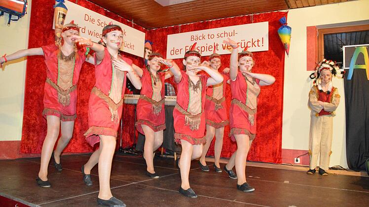 Faschingssitzung 2016 beim FC Poppenlauer. Foto: Annette Warmuth