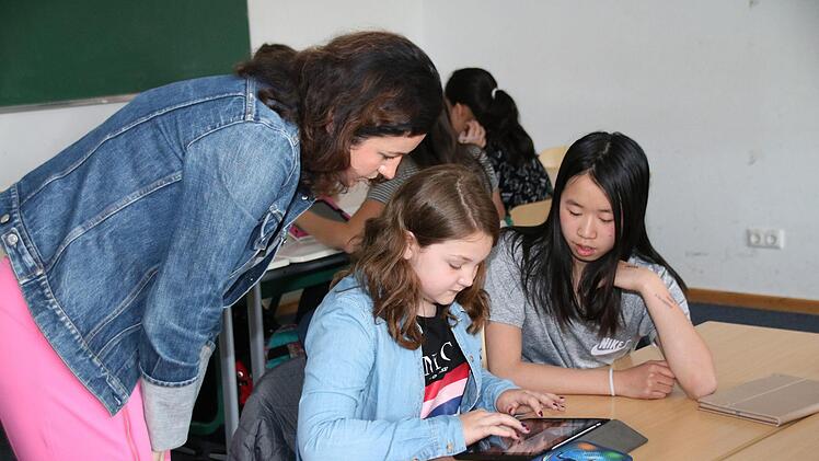 Auf Besuch in der Tabletklasse Thomas Malz