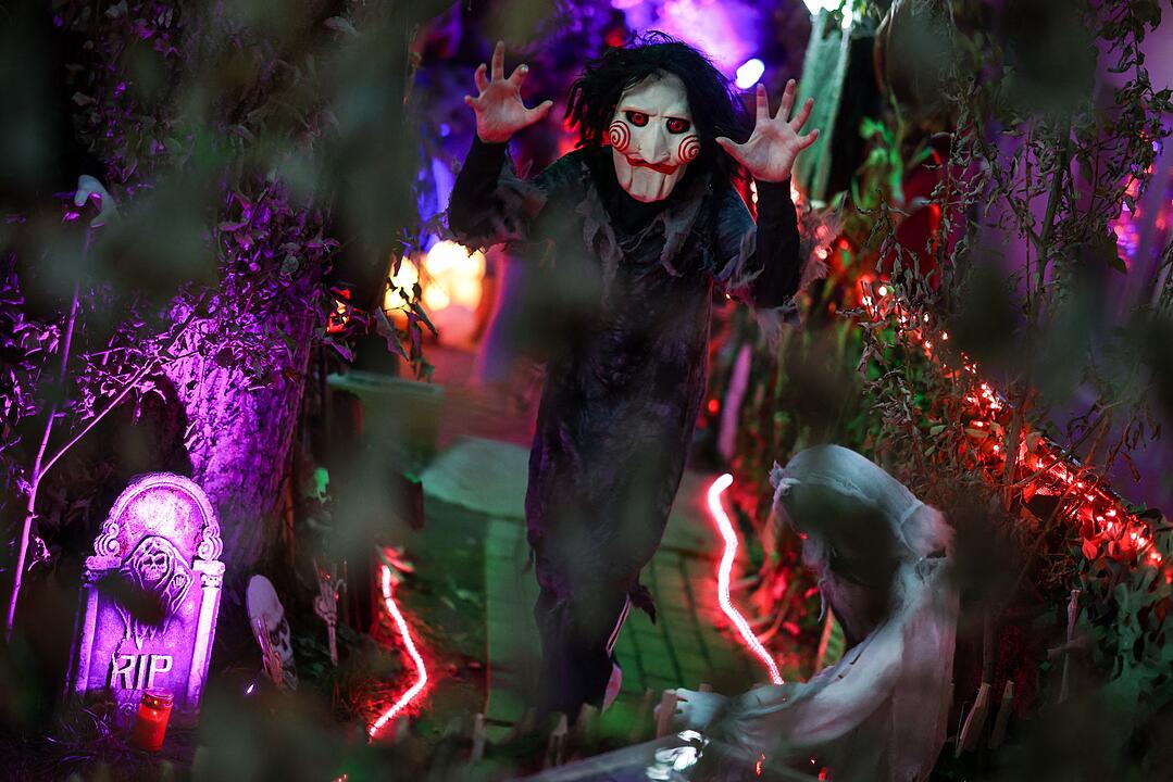 &laquo;Halloween-Haus&raquo; in Mettmann er&ouml;ffnet